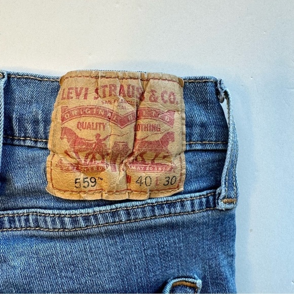 Levi’s 559 Relaxed Straight Fit Jeans Size 40 - Picture 6 of 14
